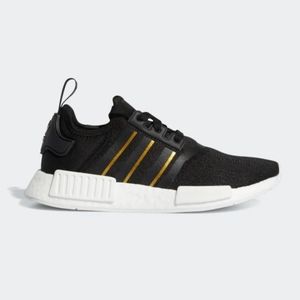 NWT adidas NMD_R1 Black Gold Shoes